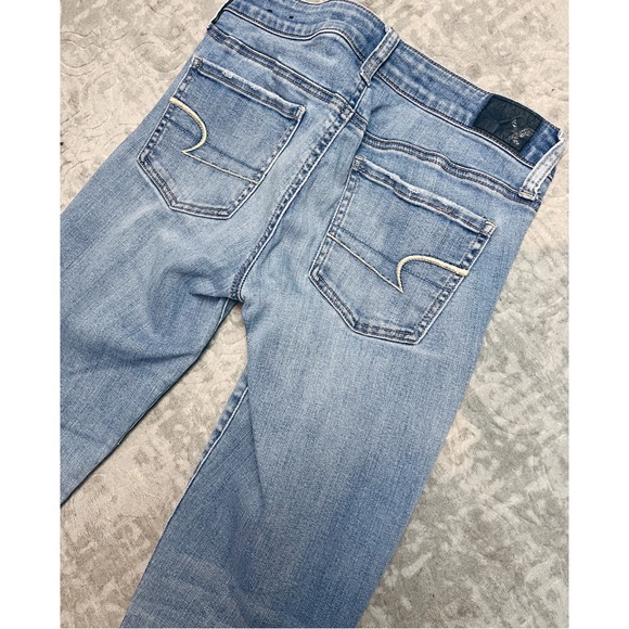 AEO • DISTRESSED SKINNY JEANS - Picture 5 of 8